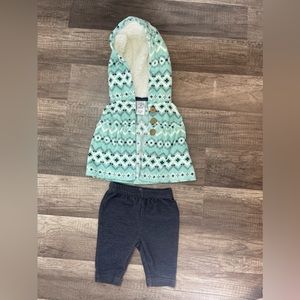 Carter’s Newborn Sweater Vest and Jeans